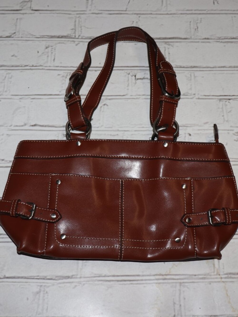✨ Emilie M. Brown Satchel • 7" x 15" ✨